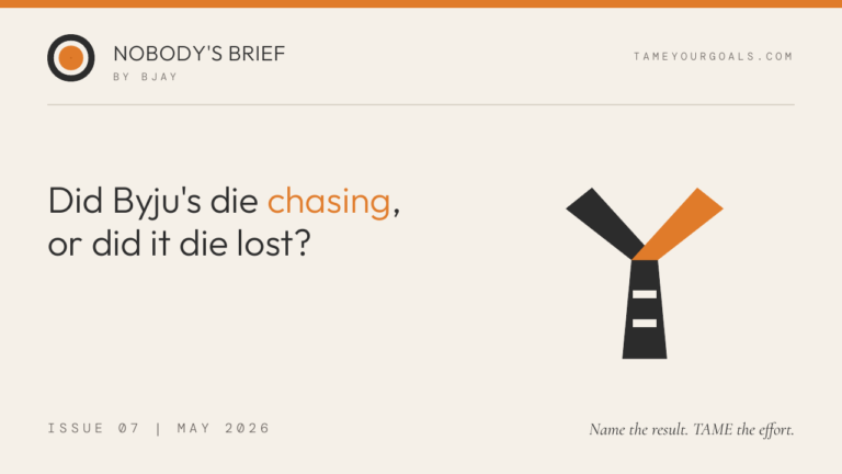 Did Byju’s die chasing, or did it die lost?